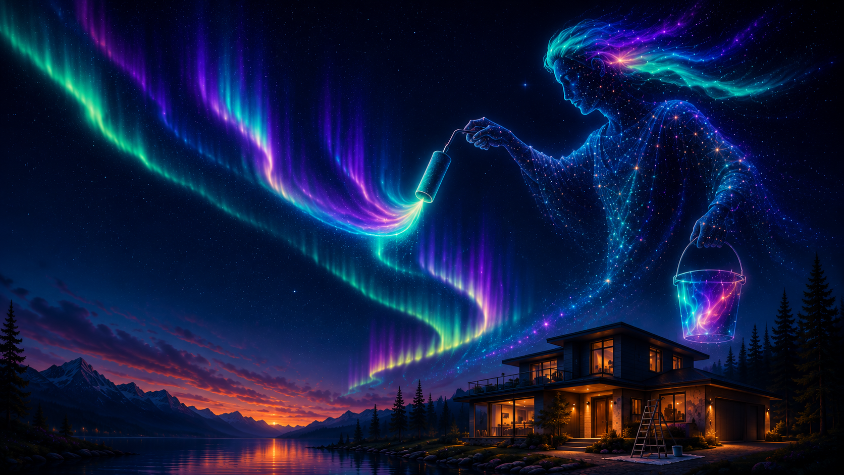 Aurora Måleri painting services in Östersund